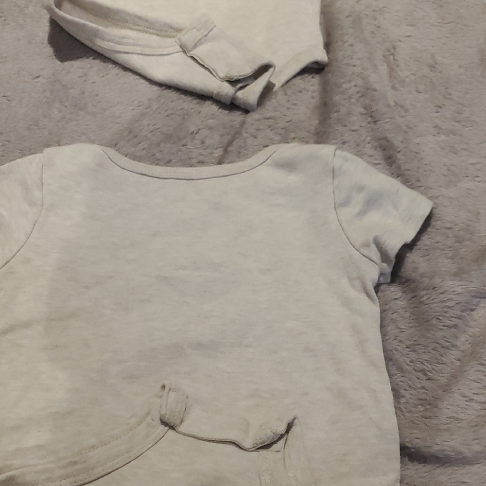 Cream Sloth Print Kids Matching Set - Picture 5 of 5